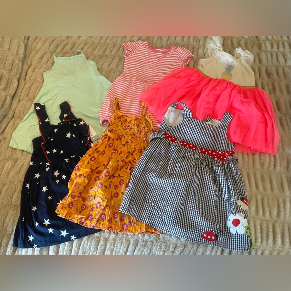 Bundle of six 3T summer dresses